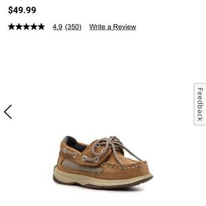 Toddler Boys Sperrys